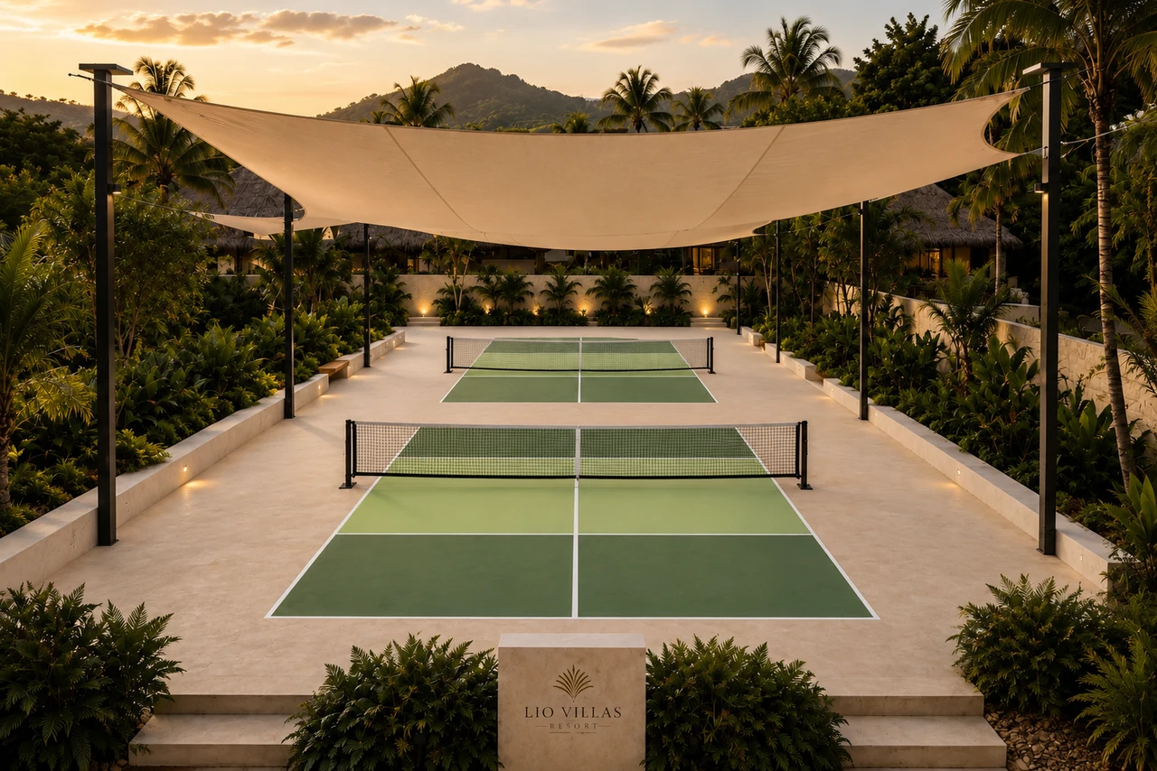 Pickleball courts